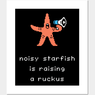 Unlikely Monsters - Noisy Starfish Posters and Art